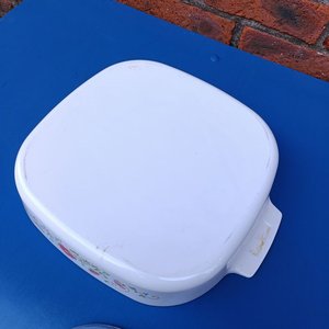 Cacerola Cuadrada Baja Corning Ware con Tapa de Vidrio Templado - imagen 6