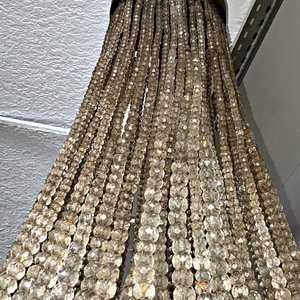 Araña Francesa de Bronce y Cristal con Ocho Luces - imagen 5
