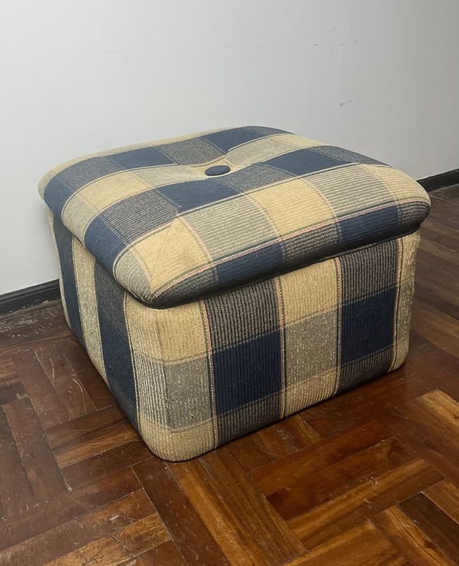 Puff de Moda con Patrones y Botones - imagen 5