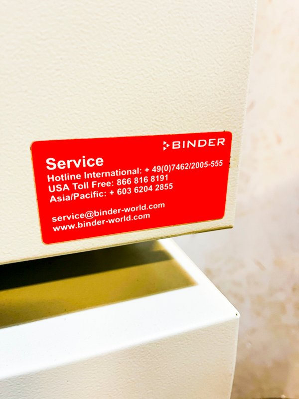 Estufa Estabilizadora Binder para reparar fuera de uso - imagen 6