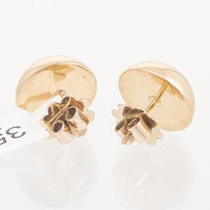 Par de Tornillos de Oro 18k - Diseño Clásico - imagen 2