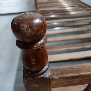Cama de 1 Plaza Estilo Provenzal en Madera - imagen 7