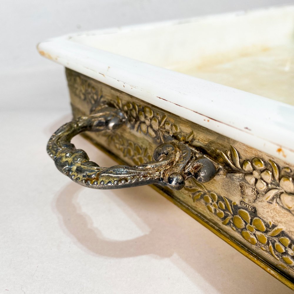 Pyrex en metal con base metálica - imagen 2