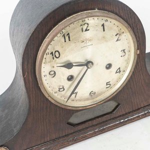 Reloj de Sobremesa Junghans Medio Carrillón con Llave y Péndulo - imagen 2