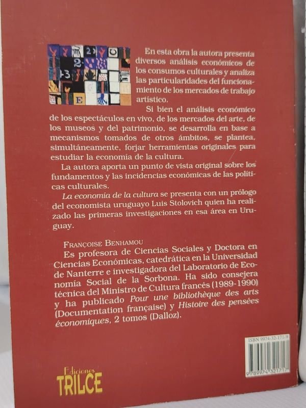 Libro La Economía de la Cultura de Françoise Benhamou - imagen 2