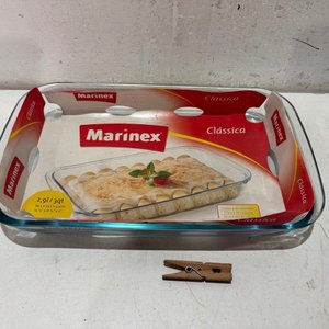 Lote siguiente: Fuente Rectangular Grande Pyrex Marinex Clásica Sin Uso