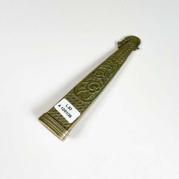 Lote siguiente: Vaina de alpaca decoración floral, 17 cm - Decoración para el hogar