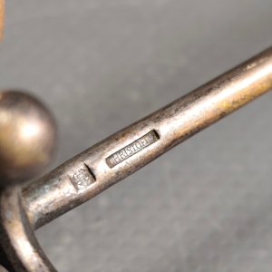 Lote de 8 Piezas Christofle: Posacubiertos, Cucharas y Tenedor de Asta de Búfalo - imagen 4
