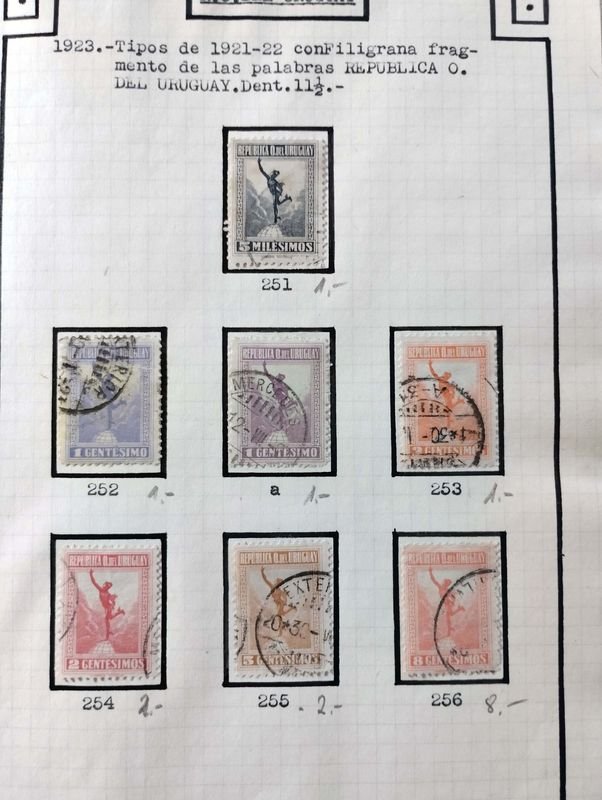 Colección de Sellos de Uruguay: Historia y Cultura - imagen 7