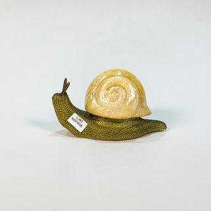 Caracol Decorativo en Bronce y Pasta - imagen 1