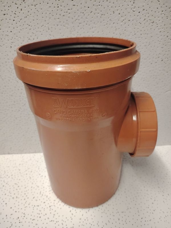 CAÑO CAMARA 160 - Tubo de plástico para inspección - imagen 4