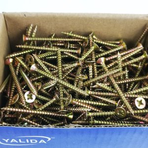 Lote siguiente: Tornillos para Madera Autorroscantes YALIDA 5x40 mm - Caja de 300 unidades