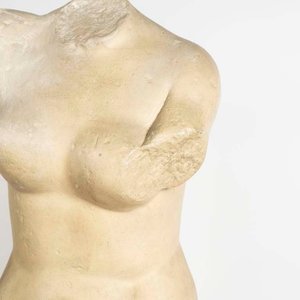 Escultura Torso Venus de Milo Réplica Museo Louvre - imagen 2