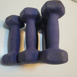 Set de 6 Mancuernas Violetas de 2 kg Cada Una - imagen 4