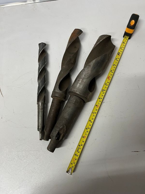 3 Mechas para Torno de Metal, Diferentes Medidas - imagen 1