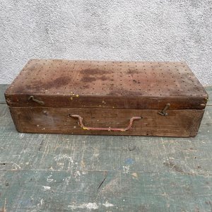 Caja de Herramientas Antigua de Madera - imagen 1