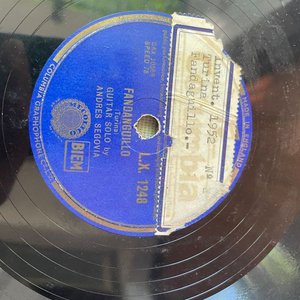 Dos Discos de Vinilo Usados: "Fandanguillo" y Concierto en B Minor - imagen 2