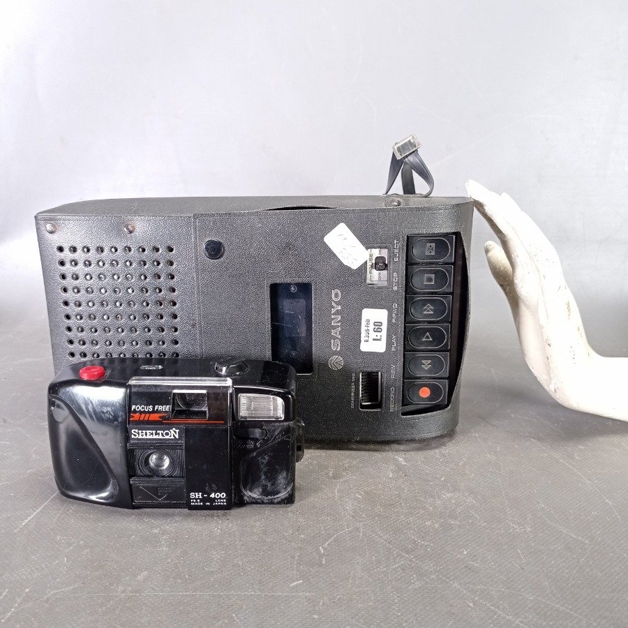 Sanyo Reproductor Grabador de Cassette y Cámara Shelton SH-400 - imagen 4