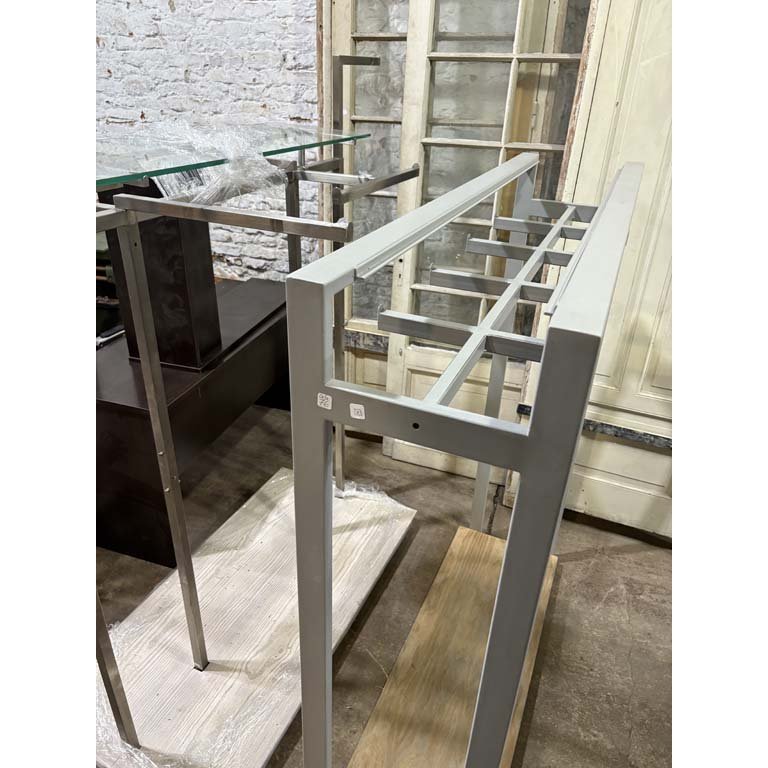 Percheros hierro con tapa vidrio para decoración - imagen 2
