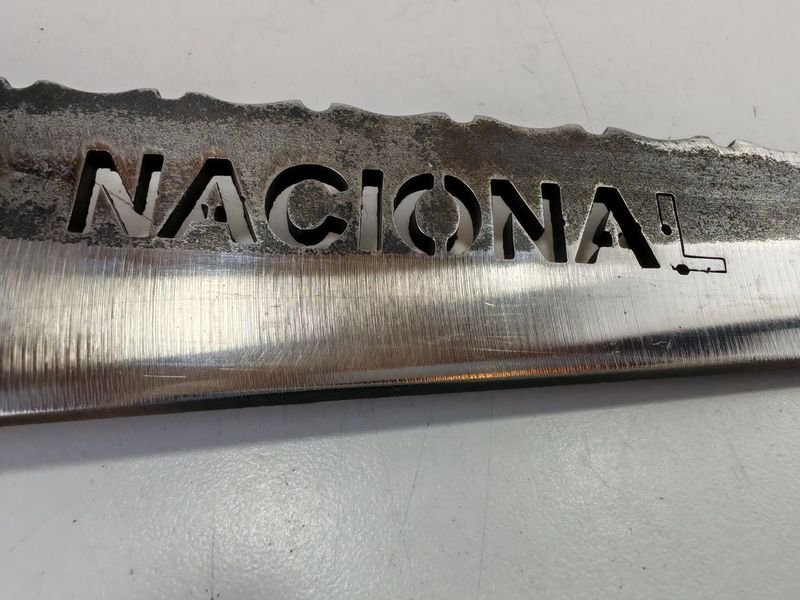 Cuchillo Criollo de Acero con Manija de Cuero - imagen 4