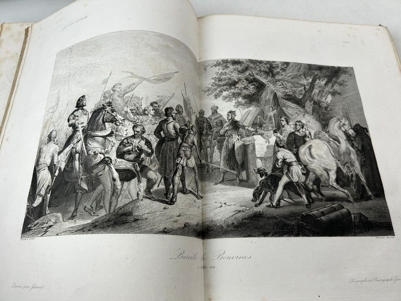 Libros de Galerías Históricas de Versalles, siglo XIX - imagen 10