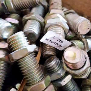 Lote de 50 Tornillos con Tuercas Metálicas - imagen 3