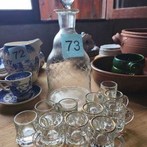 Lote anterior: Juego de Licorera con 11 Copitas