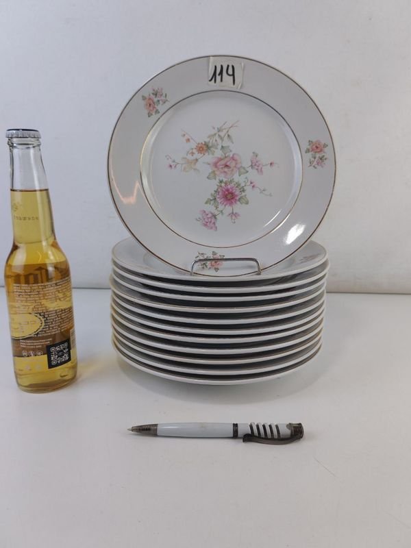 Platos de porcelana blanca OLMOS - imagen 2