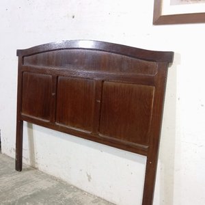 Respaldo de Sommier Macizo Lustre Oscuro - imagen 3