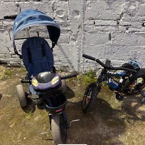 Lote anterior: Bicicleta Infantil y Triciclo Azul con Capota