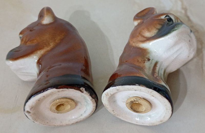 Figuritas de cerámica con forma de perro - imagen 5