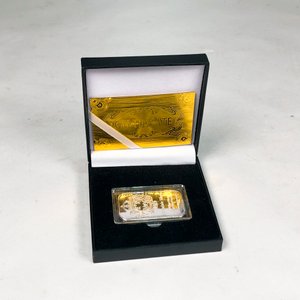 Lingote de Plata Scottsdale Silver "One Troy Ounce" en Estuche con Certificado - imagen 2