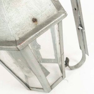 Aplique Farol de Metal y Vidrio Estilo Clásico - imagen 2