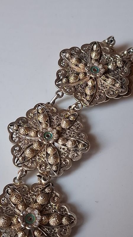 Pulsera de Filigrama Antigua y Hermosa - imagen 8
