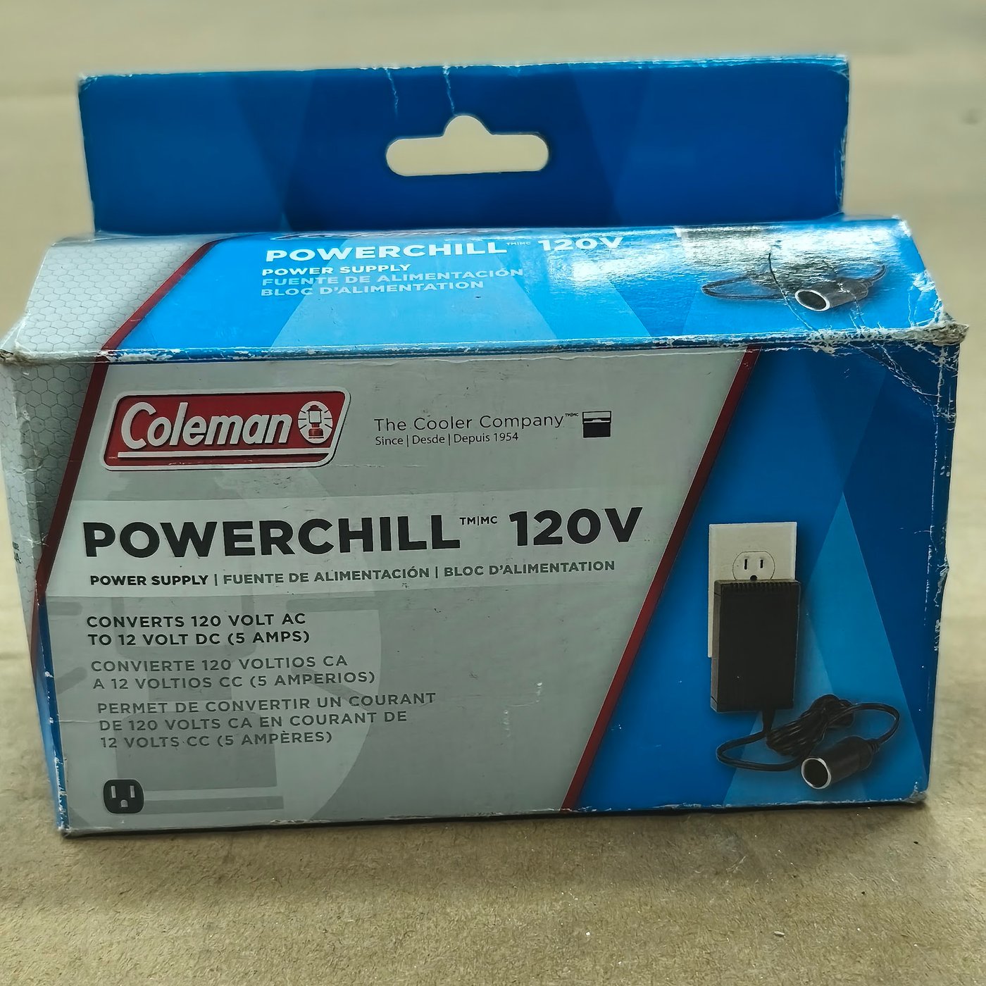 Adaptador de Corriente Coleman PowerChill 120V para Conservadoras