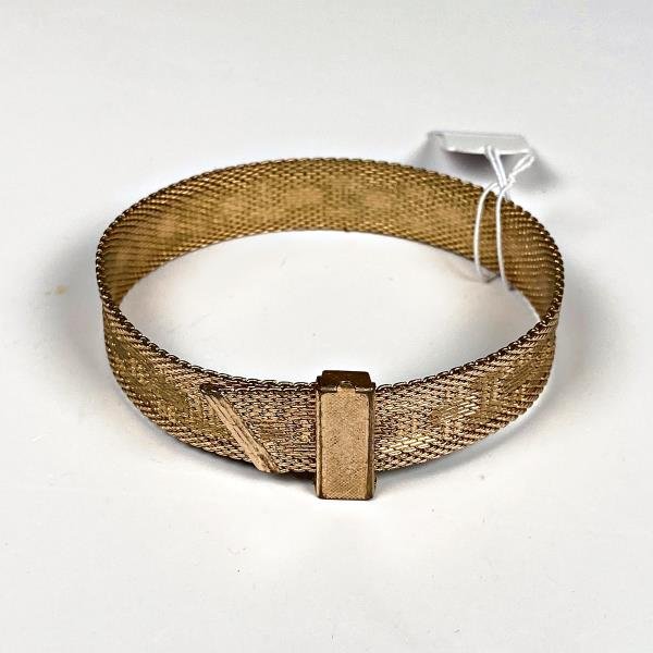 Brazalete Dorado Estilo Cinturón - imagen 1