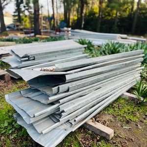 Recortes de Chapa Autoportante Galvanizada para Construcción - imagen 2