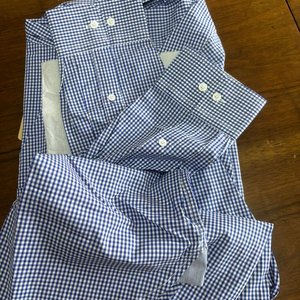 Camisa A.Crew Cuadros Azules Talle XXL Nueva - imagen 4