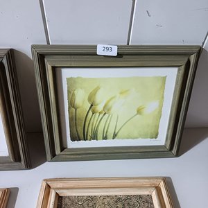 Lote de 4 Cuadros Decorativos con Flores - imagen 4