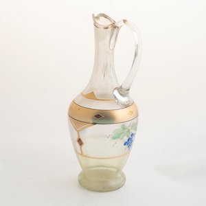 Jarra de Cristal Veneciano con Esmalte y Diseño de Uvas - 30cm - imagen 3