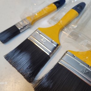 Set de 20 Pinceles Sintéticos con Mango Amarillo - imagen 4
