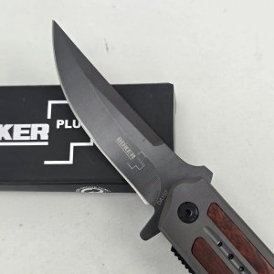 Navaja Plegable Boker Plus con Detalles en Madera - imagen 3