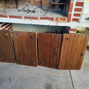 4 Puertas de Madera para Bajo Mesada - imagen 1