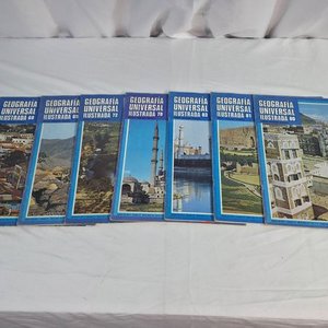 Colección de 8 Fascículos de Geografía Universal Ilustrada - imagen 1