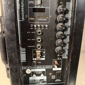 Parlante Bluetooth Telefunken Profesional Audio con Ruedas y Manija - imagen 4