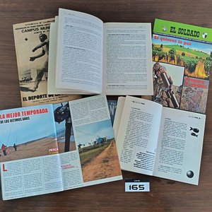 Lote de Revistas Vintage: Pesca, Deportes, Aventura y Militar "El Soldado" - imagen 2