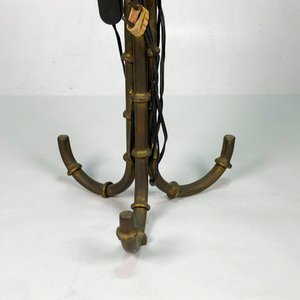 Lámpara de Sobremesa Antigua de Bronce Estilo Bambú - imagen 3