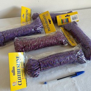Cuerda para Ropa Brillante 20 Metros - Pack x 5 Unidades - imagen 2