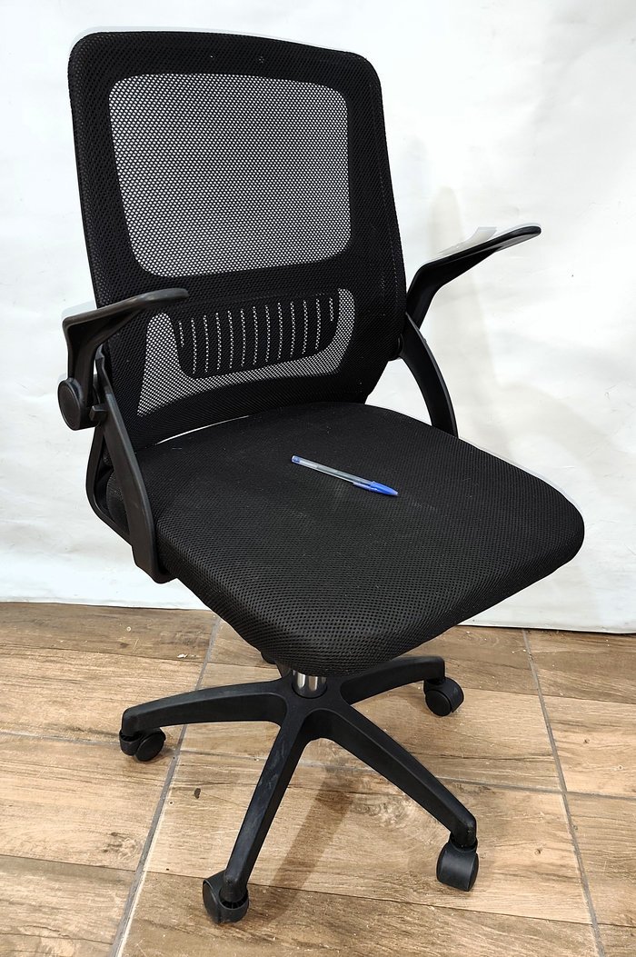 Silla Oficina Ergonómica con Respaldos Lumbares y Posabrazos Rebatibles - imagen 2
