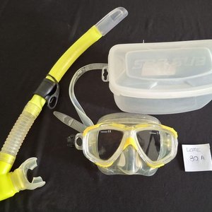 Lote anterior: Máscara y Snorkel de Buceo SEASUB Premium